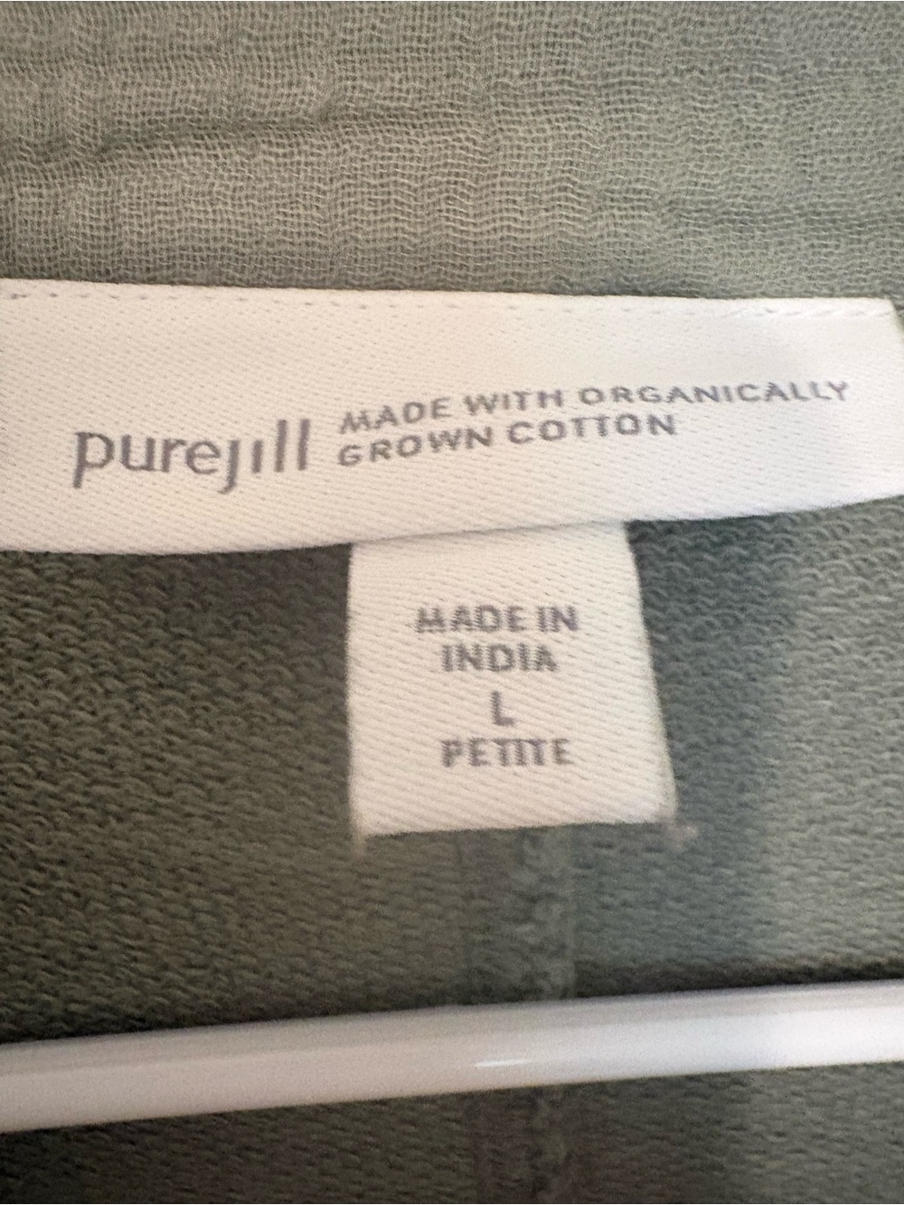 J Jill Relaxed Olive Green Women's Loungewear Set - Picture 3 of 5